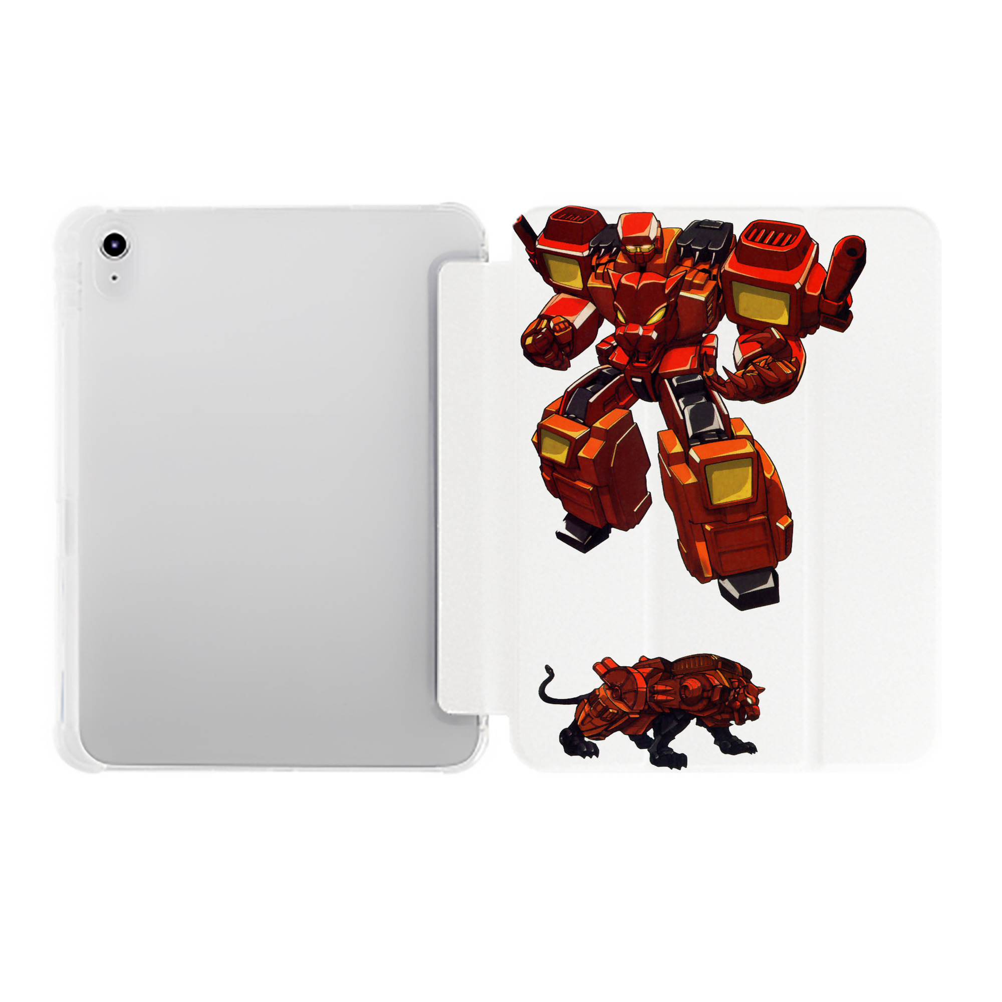 （画像用）  IPad ケース ペン収納付き 三つ折りスタンド PUレザー×シリコン 対応機種9.5/10.5/10.9インチ